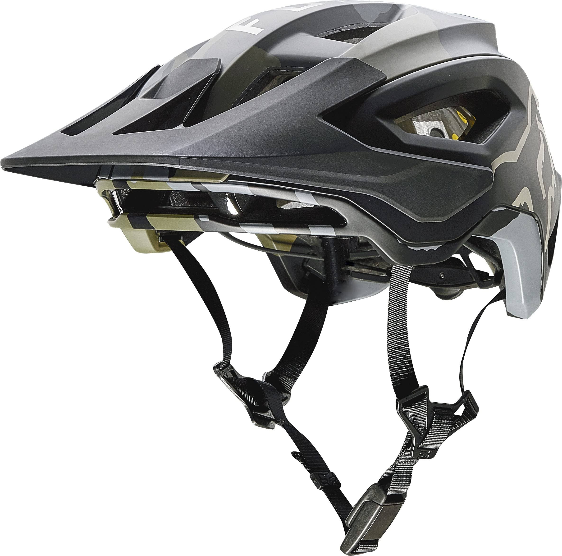 Fox Racing Speedframe Pro Helmet - Green Camo - Large