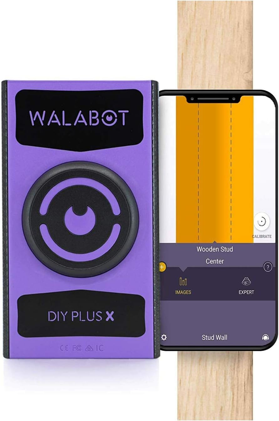 Walabot DIY Plus X Visual Wall Scanner with 6-Feet Long Tail Braided Aluminum Alloy USB-C to USB-A Cable Bundle (2 Items)