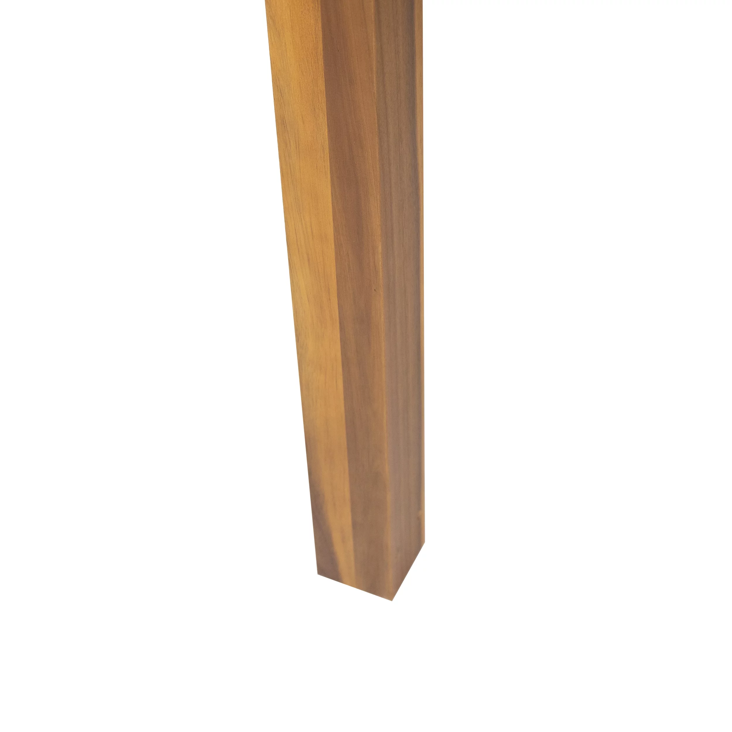 Woven Paths Outdoor Rustic Rectangle Acacia wood Dining Table, Brown
