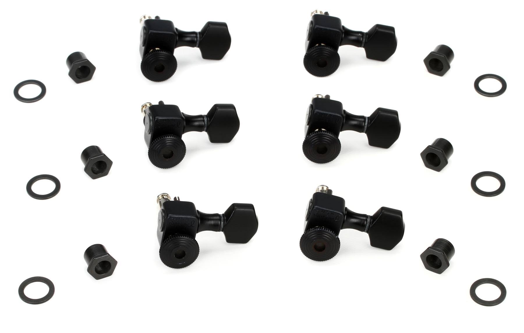 Sperzel 6LTLSB Trim-Lok 6-In-Line Locking Tuners Satin Black