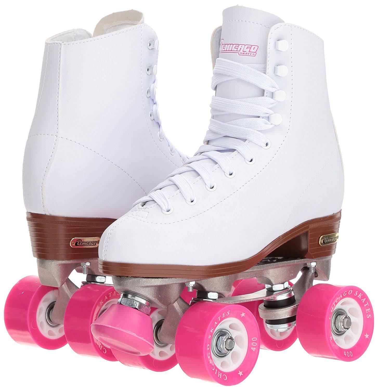 Chicago Skates Rink Roller Skates - Women, White, 10