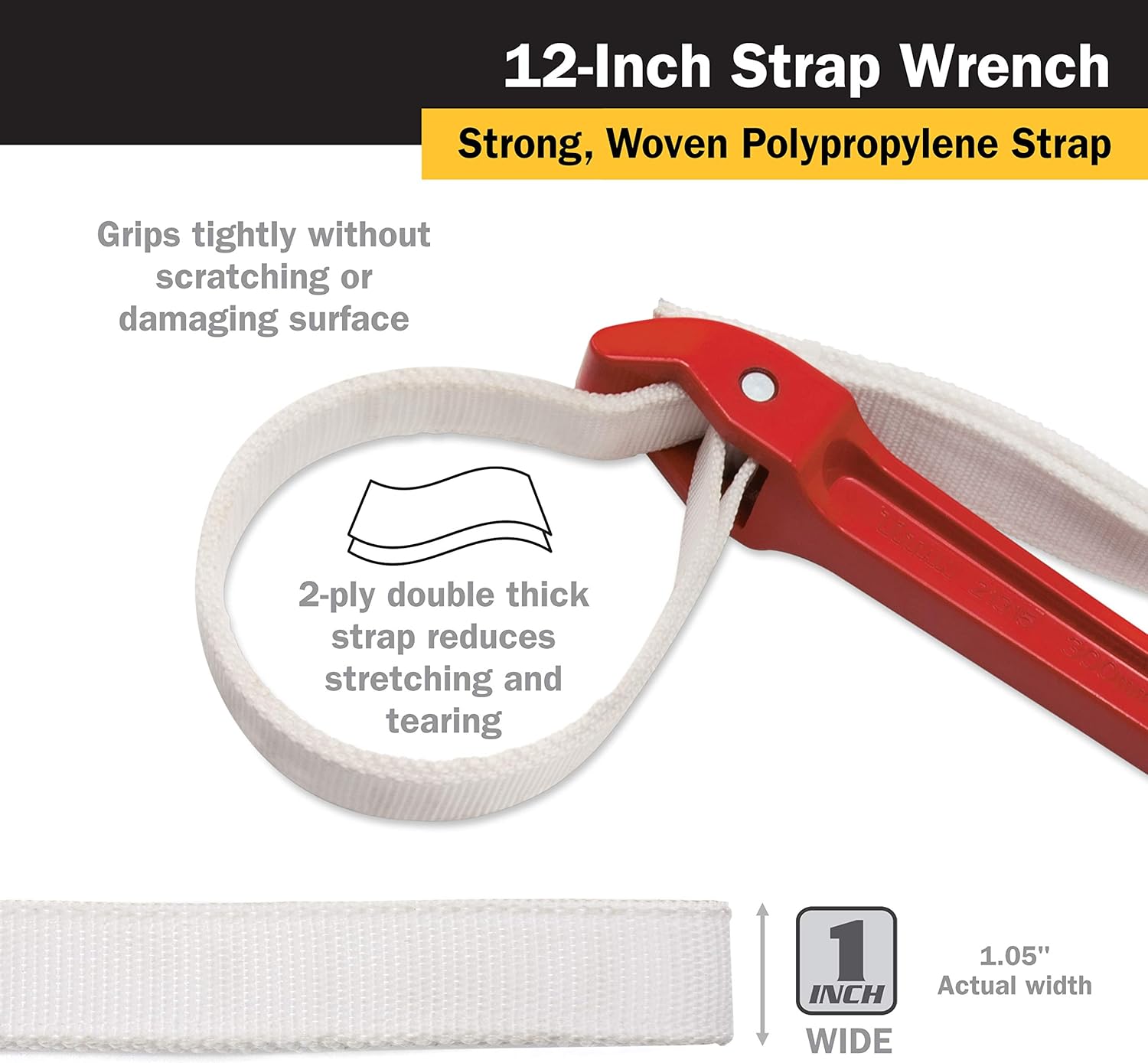 Titan Tools - 18 Strap Wrench (21316) Pack of 2