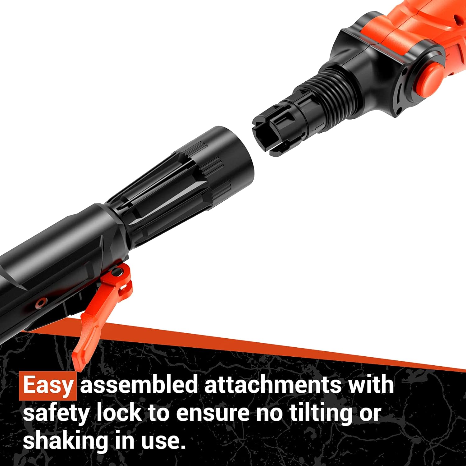 MAXLANDER 20V Electric Pole Saw Hedge Trimmer Multi-Angle Telescoping 2 in 1 Combo Kit 2.0Ah Battery and Charger Included Auto-Oiling