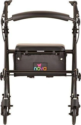 Nova Medical Products Journey Steel Rolling Walker Purple