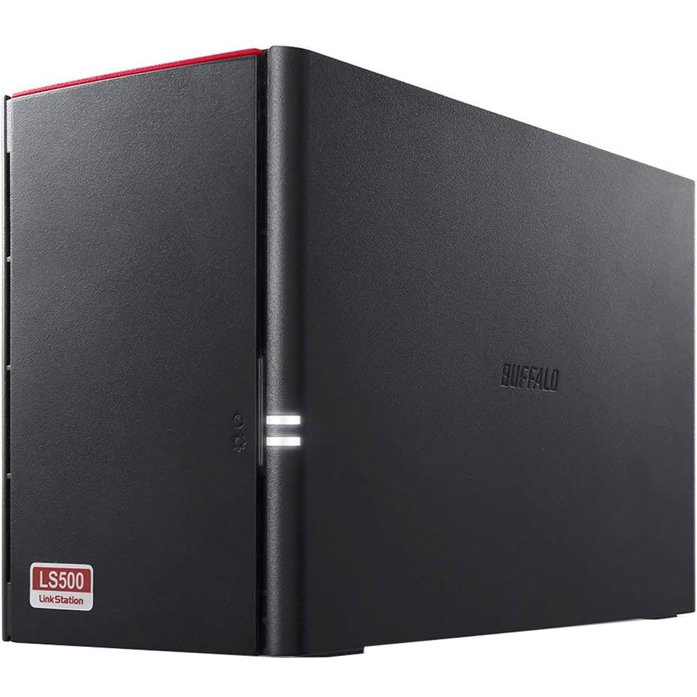 Buffalo LinkStation 500 Series LS520DN0202 2-Bay NAS Server - SATA 3Gb/s - 2 x 1 TB