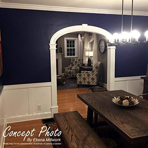 Ekena Millwork Reeded 94 1/2x22H x 17 3/4x22W x 1 1/2x22D Casing