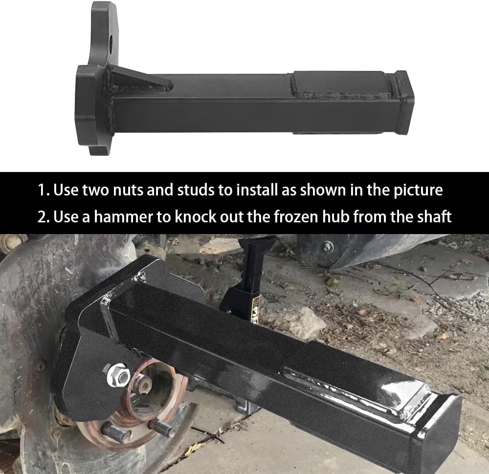 LCGP 8629 Universal Wheel Bearing Removal Tool, Universally Applicable to all Axle Bolted Wheels (5, 6 and 8 lug wheels)
