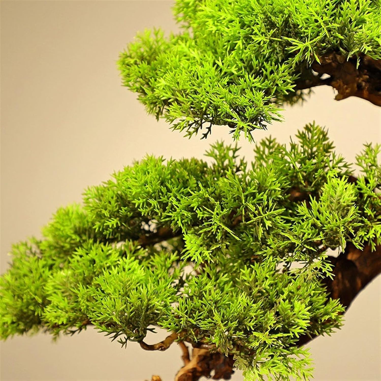 Artificial Bonsai Tree Office Study Chinese Decorative Ornaments Simulation Bonsai Fake Green Plants Potted Hotel High-grade Furnishings Artificial Bonsai