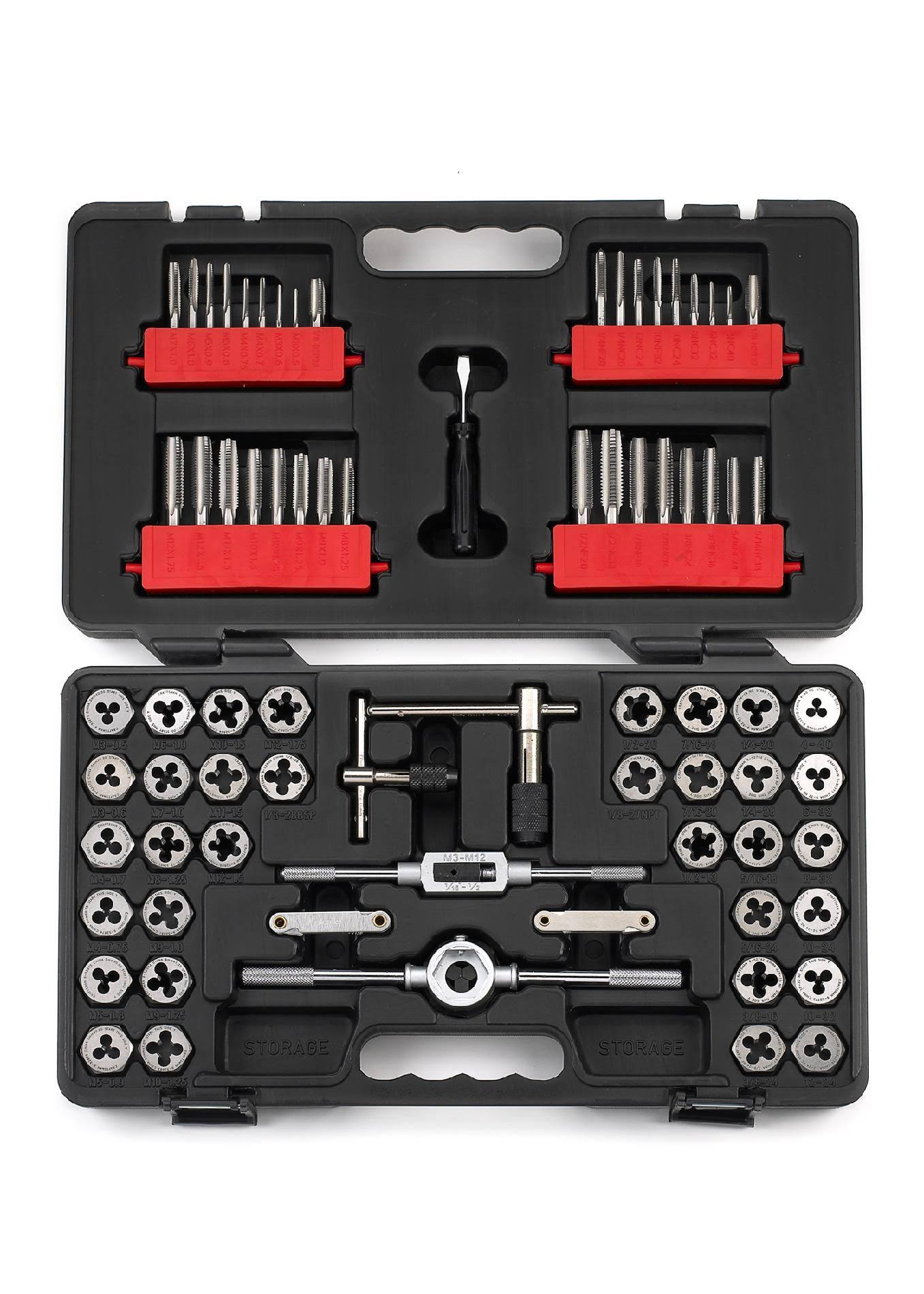 Craftsman 75-Piece Combination Tap & Die Carbon Steel Set