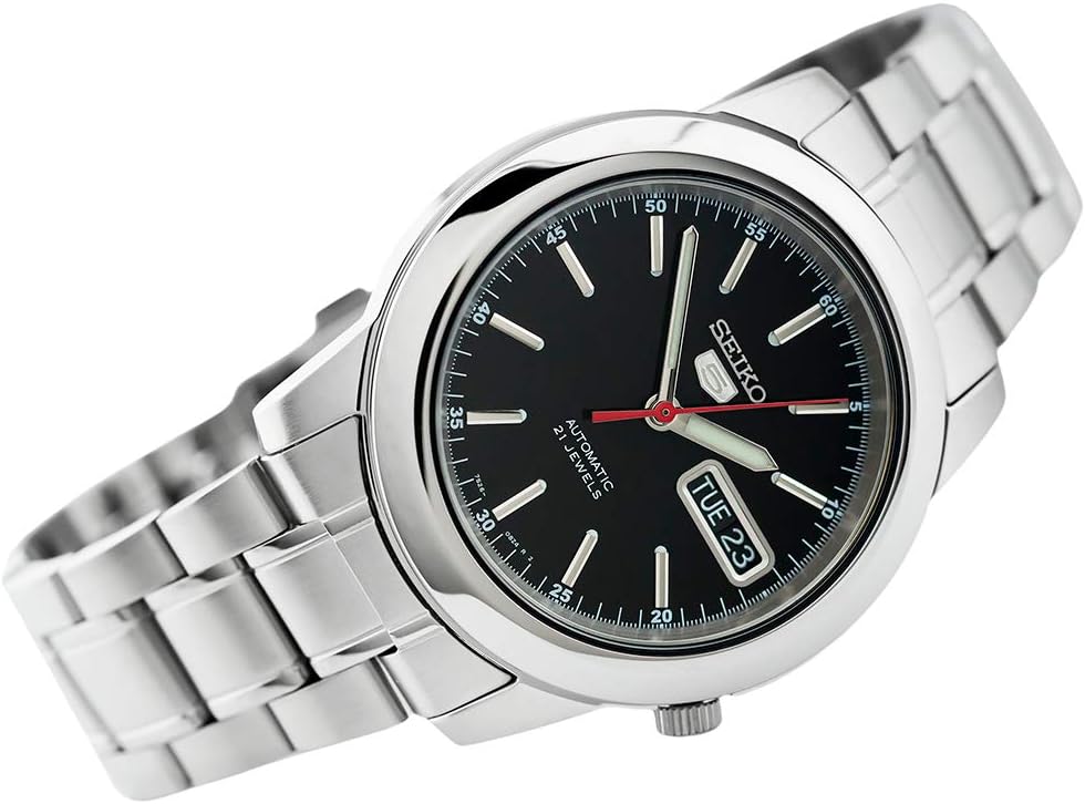 SEIKO 5 Automatic Black Dial Men's Watch SNKE53K1
