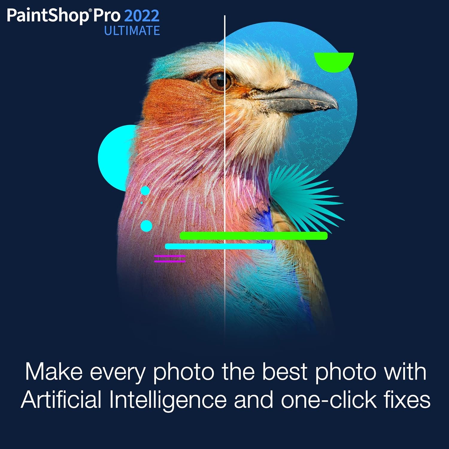 Corel Photo Video Ultimate Bundle 2022 | PaintShop Pro + VideoStudio | Powerful Photo and Video Editing Software [PC Download]