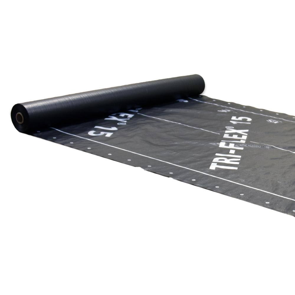 Grace 48 in. x 250 ft. Tri-Flex 15 Roll Synthetic Roofing Underlayment