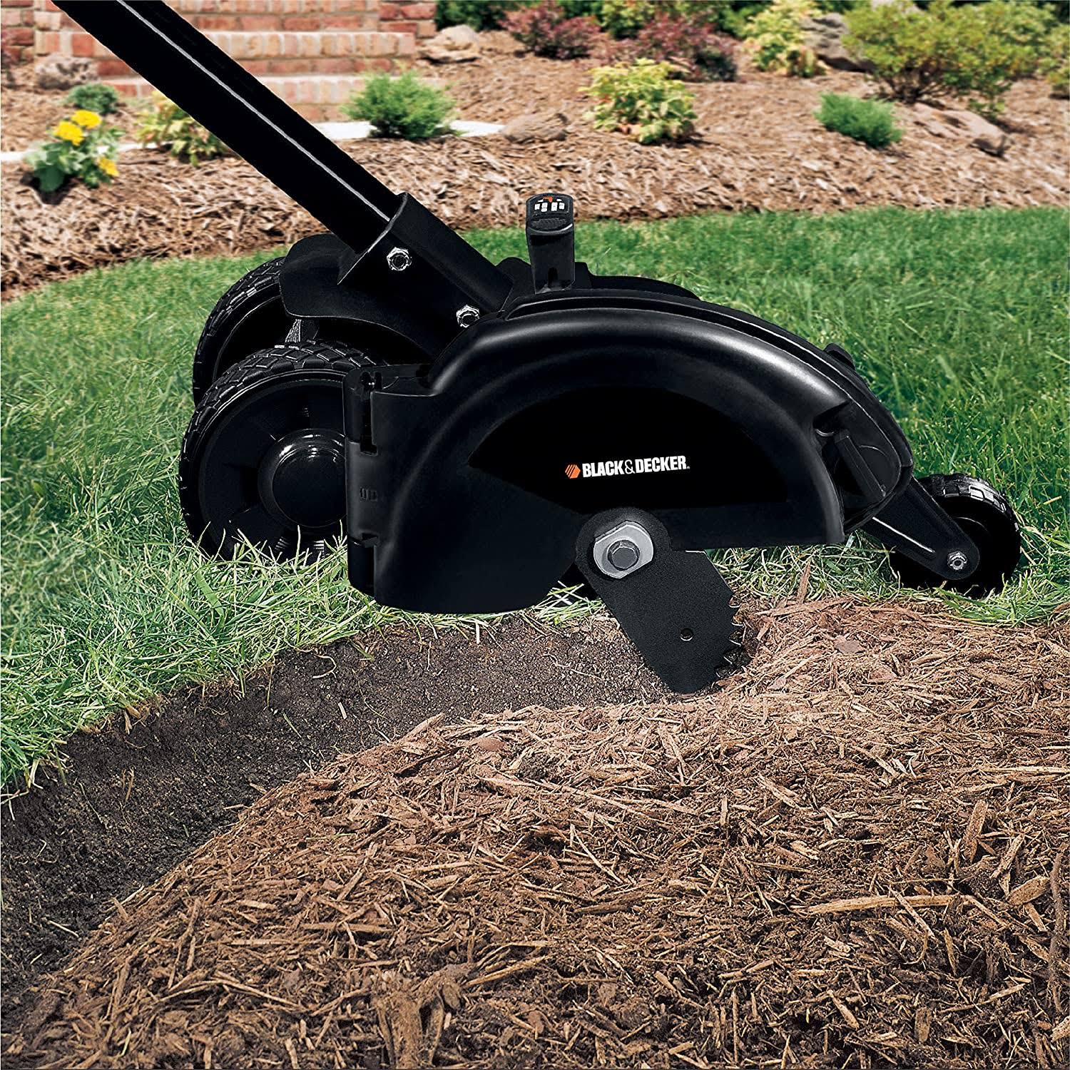 Black+decker 12 Amp 2-in-1 Landscape Edger and Trencher, (LE760FF)