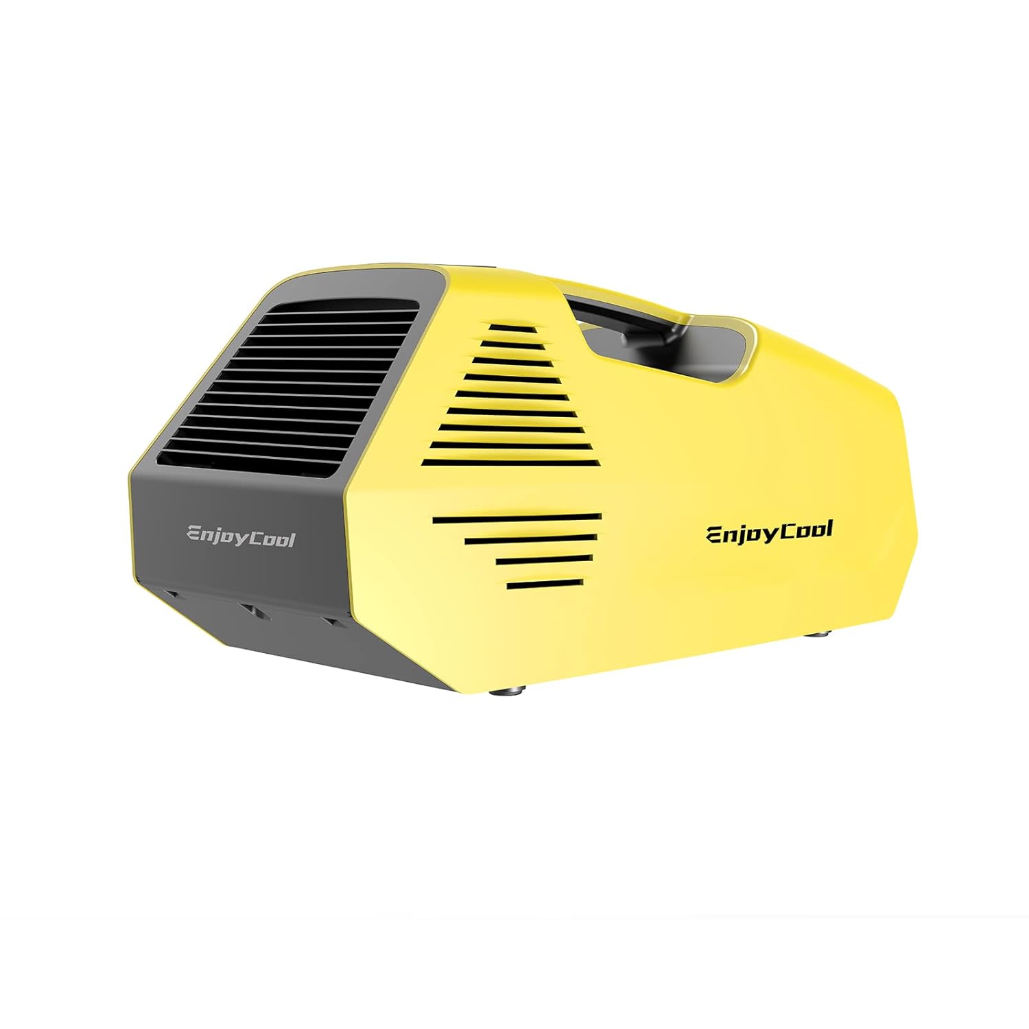 2380BTU Fast Cooling Outdoor Air Conditioner, Portable Air Conditioners, 240W Low Power Consumption Portable Mini Air Conditioner for Camping Tent, RV, Car, Truck, Van and Fishing-Yellow