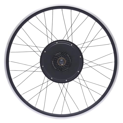 Electric Bike Conversion Kit, 48V 1000W 700C 28"/ 29" Front/Rear Wheel Electric Bicycle Hub Kit Dual Mode Controller w/LCD Display & PAS, 5-Speed Adjustment E-Bike Conversion Kit