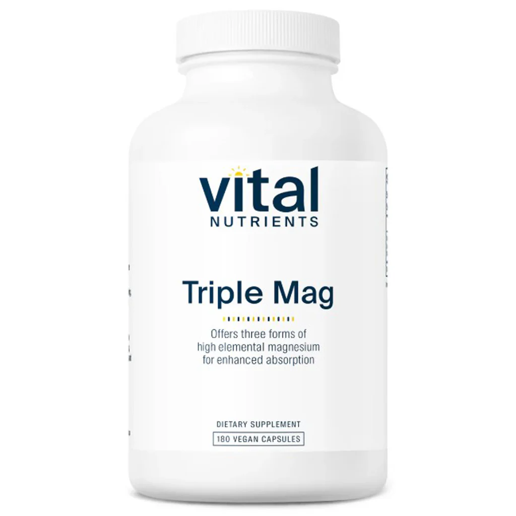 Vital Nutrients Triple Mag 250mg 180vc - Kansas Nuitrition - HNZSDS