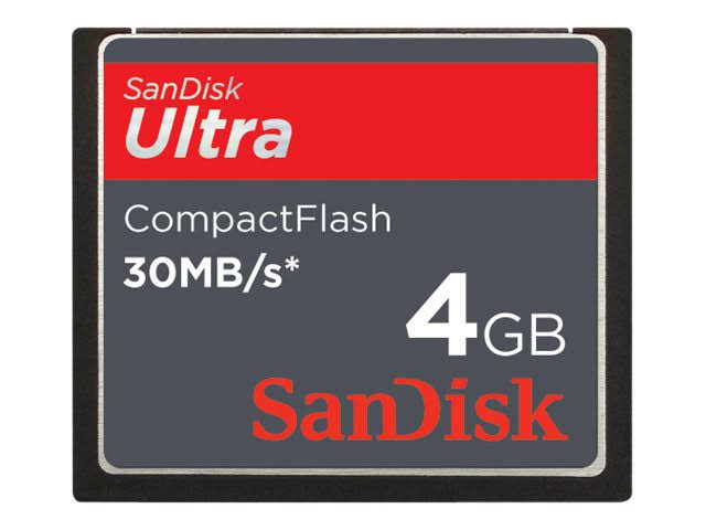 SanDisk Ultra CompactFlash 4 GB Memory Card