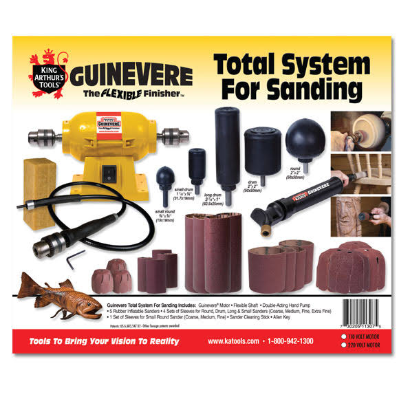 King Arthur&s Tools 11307 Guinevere Total System for Sanding