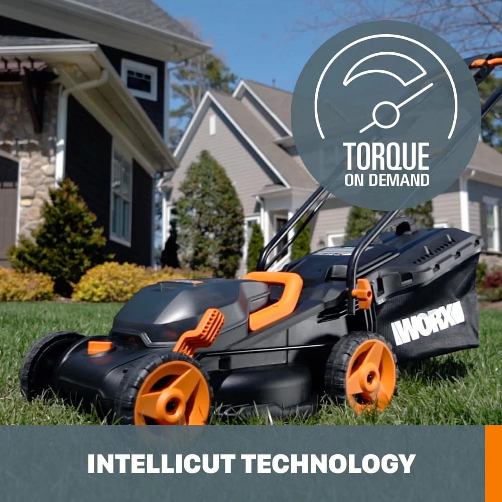 Worx WG779 40V Power Share 4.0Ah 14 Cordless Lawn Mower (Battery and Charger Included)