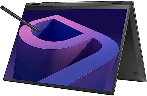 LG Gram 16 2-in-1 Laptop 2023 16" WQXGA IPS Touchscreen 12-Core Intel i7-1360P 32GB LPDDR5 1TB SSD Intel Iris Xe Graphics Thunderbolt 4 Wi-Fi 6E Backlit KB Fingerprint Win 11 Home Pen w/ONT 32GB USB