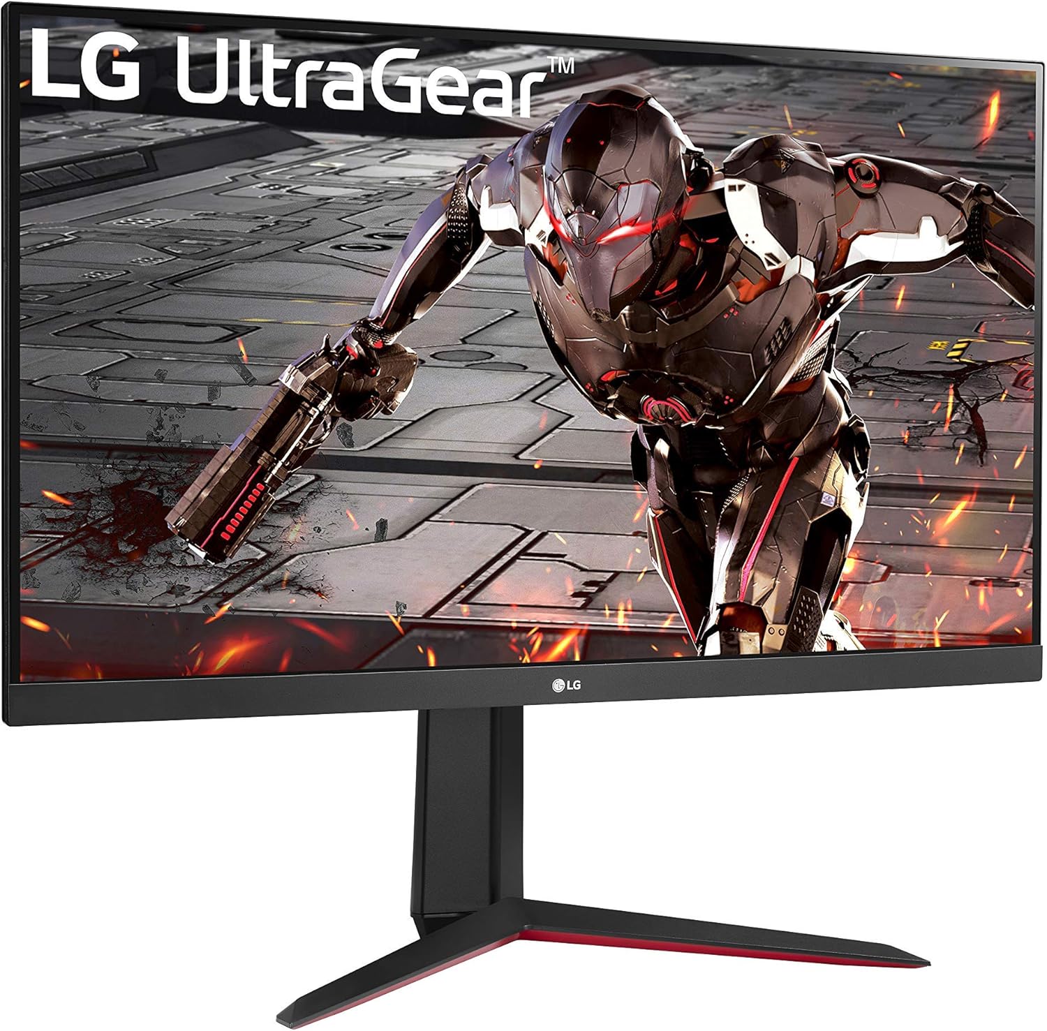 LG 32GN650-B 32” Ultragear QHD (2560 x 1440) Gaming Monitor with 165Hz Refresh Rate with 1ms Motion Blur Reduction, HDR 10 Support and AMD FreeSync – Black (Renewed)