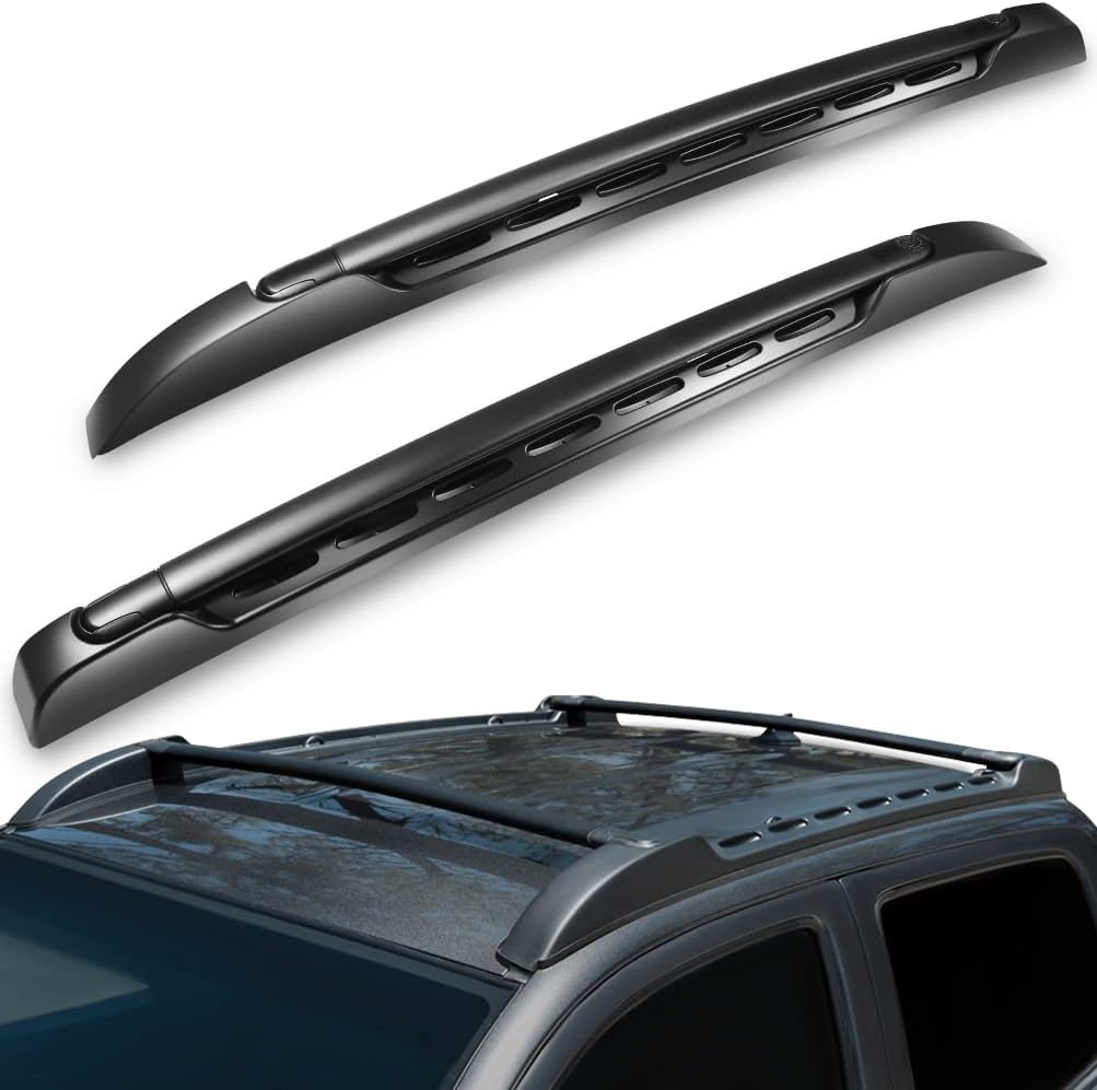ECCPP Cross Bars Roof Rack fit for Toyota for Tacoma Double Cab 2005-2022 Cargo Racks Rooftop Luggage Canoe Kayak Carrier Rack(Not Fit Access Cab) - 2 Pieces
