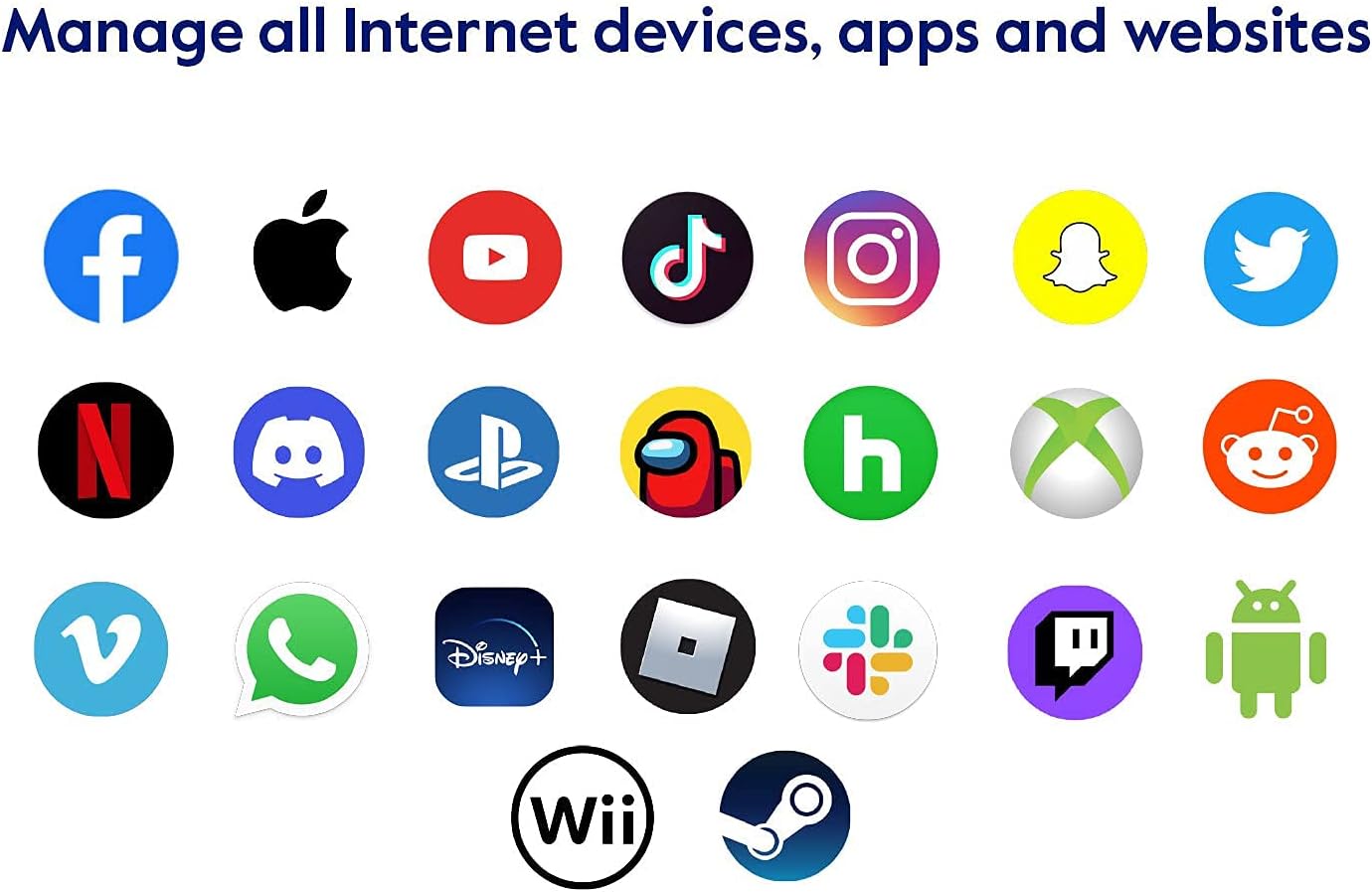 Circle Parental Controls 3 Month Subscription - Internet & Mobile Devices - Works on WiFi, Android & iOS Devices - Control Apps, Set Screen Time Limits, Block & Filter Content Pack of 2