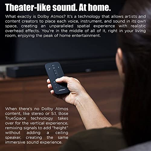 Bose Smart Soundbar 900 Dolby Atmos with Alexa Built-In, Bluetooth connectivity
