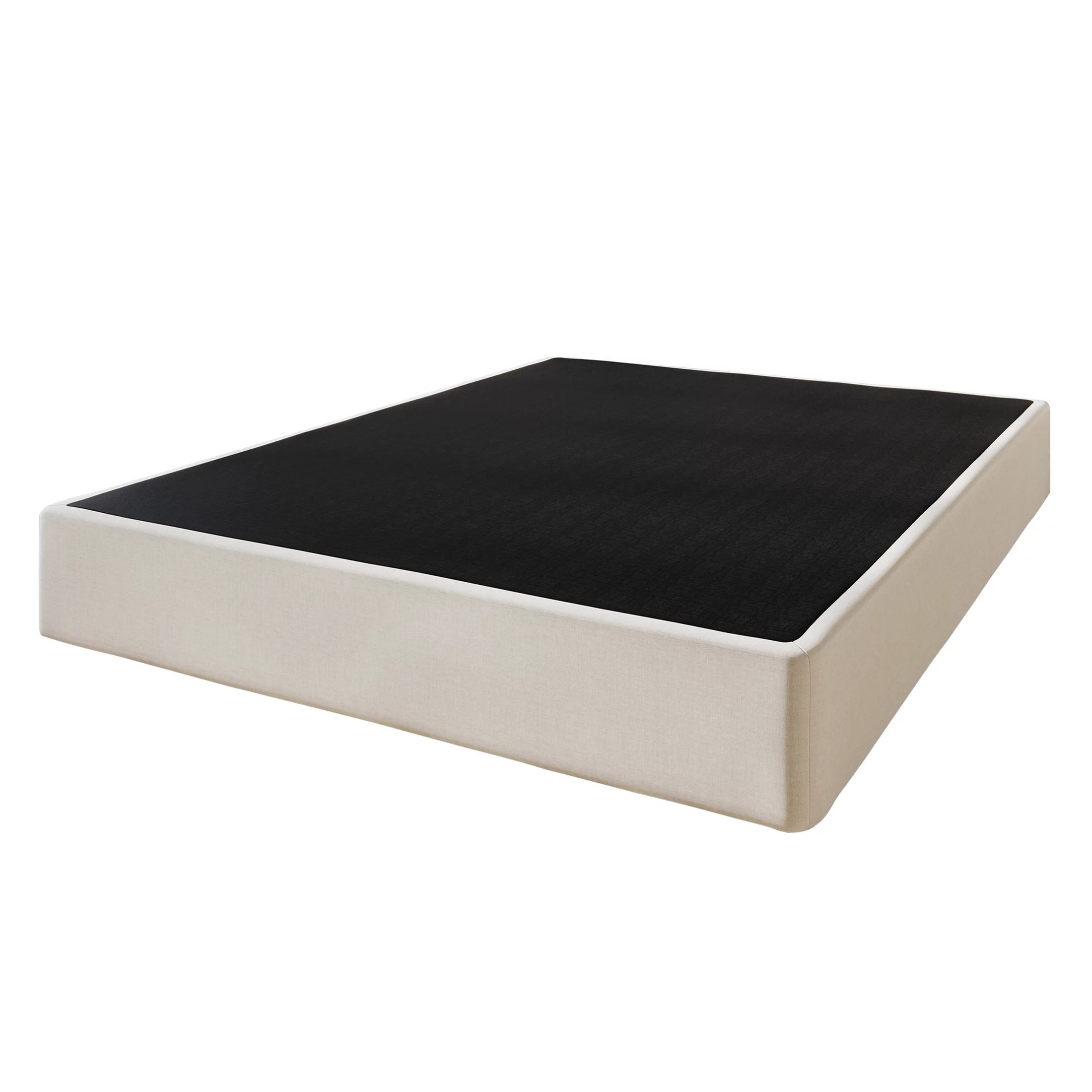 Castle Place Wood Box Spring, Mattress Foundation 8", Queen, Beige