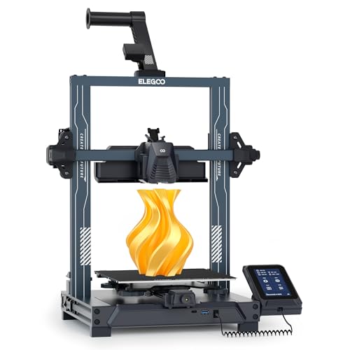 ELEGOO Neptune 3 Pro FDM 3D Printer with Auto Bed Leveling, Dual-Gear Direct Extruder, Dual Lead Screw Drive, Removable Capacitive Screen, 8.85x8.85x11in Large Printing Size