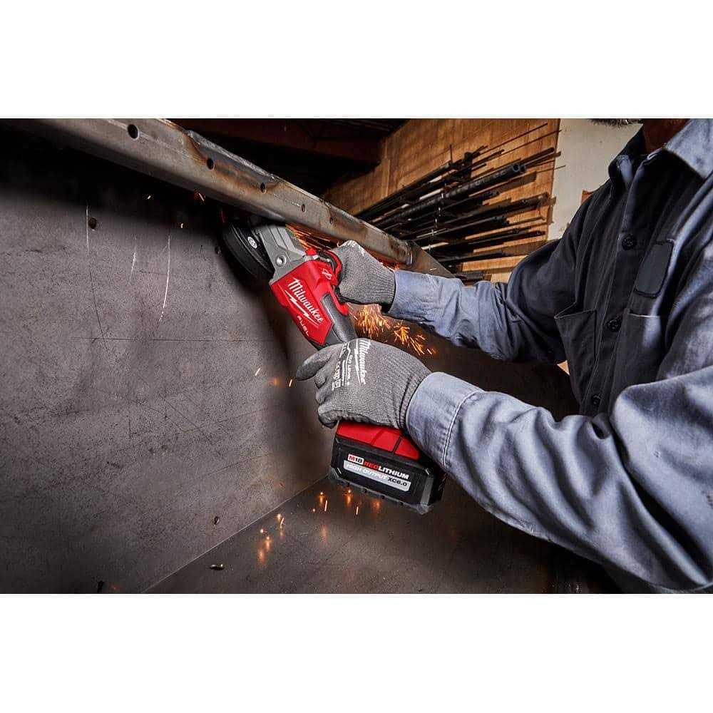 2887-20 Milwaukee M18 FUEL 5 Flathead Braking Grinder - Shop Hardware Tools Online Store