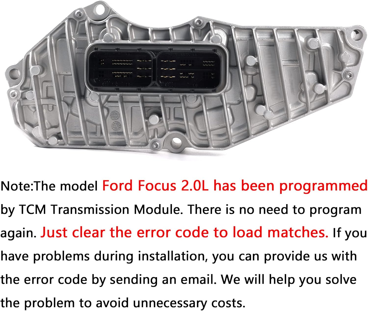 Aumzong AE8Z-7Z369-F TCM Transmission Control Module,Compatible with 2011-2018 Ford Focus 2.0L DCT DPS6,Replace#OE AE8Z-7Z369-B AE8Z-7Z369-D AE8Z-7Z369-E A2C30743100 A2C53377498