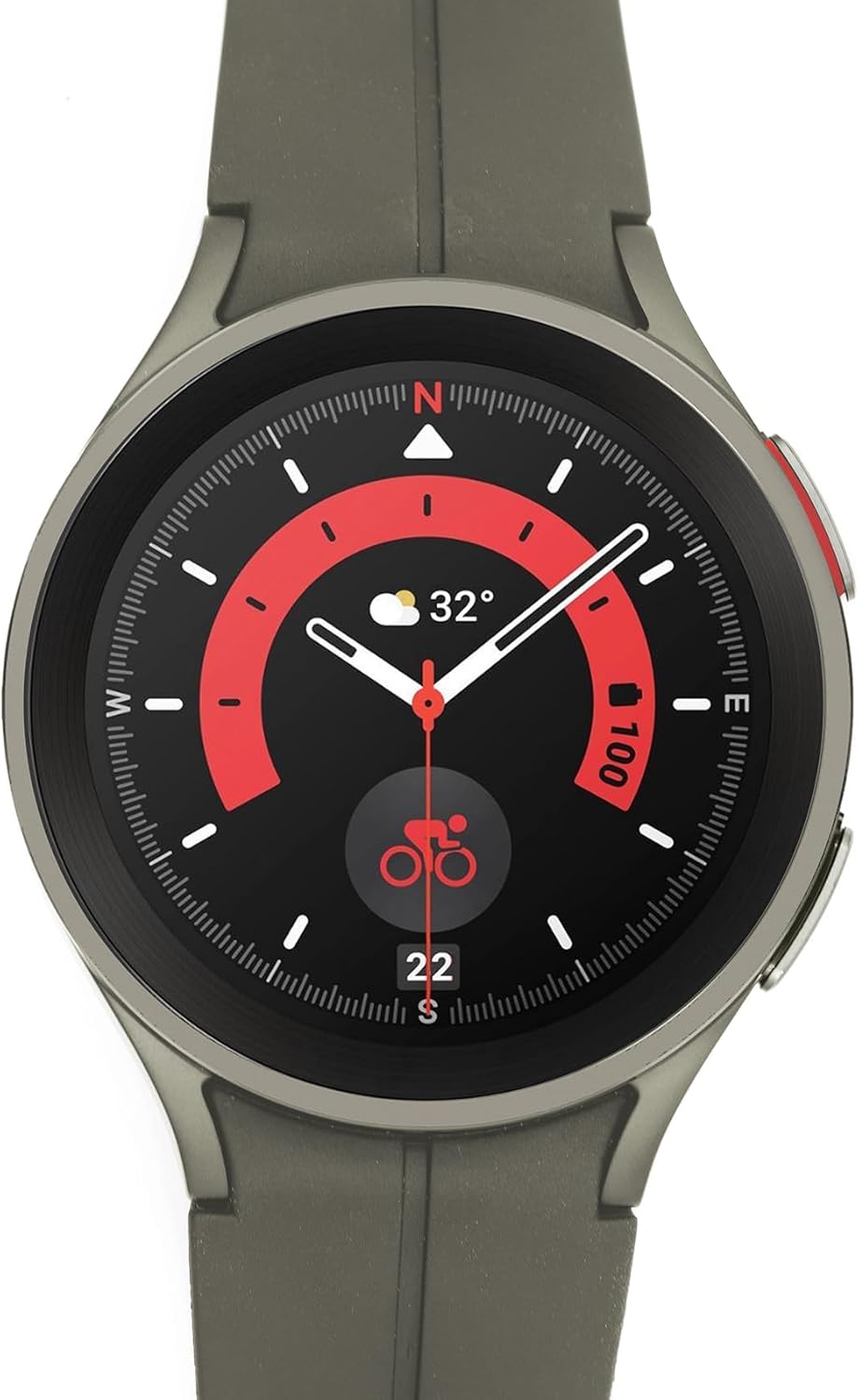 SAMSUNG Galaxy Watch 5 PRO [2022] (45mm) Titanium Case - (Titanium)