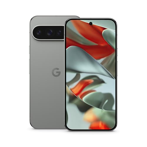 Google Pixel 9 Pro - Unlocked Android Smartphone with Gemini, Triple Rear Camera System, 24-Hour Battery, and 6.3" Super Actua Display - Obsidian - 128 GB