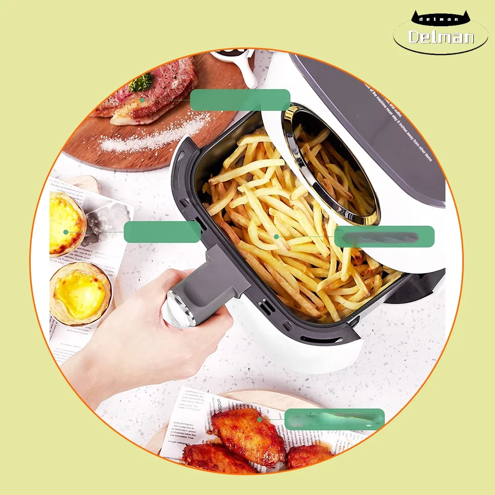 Large Air Fryer, Electric Hot Oven Cooker