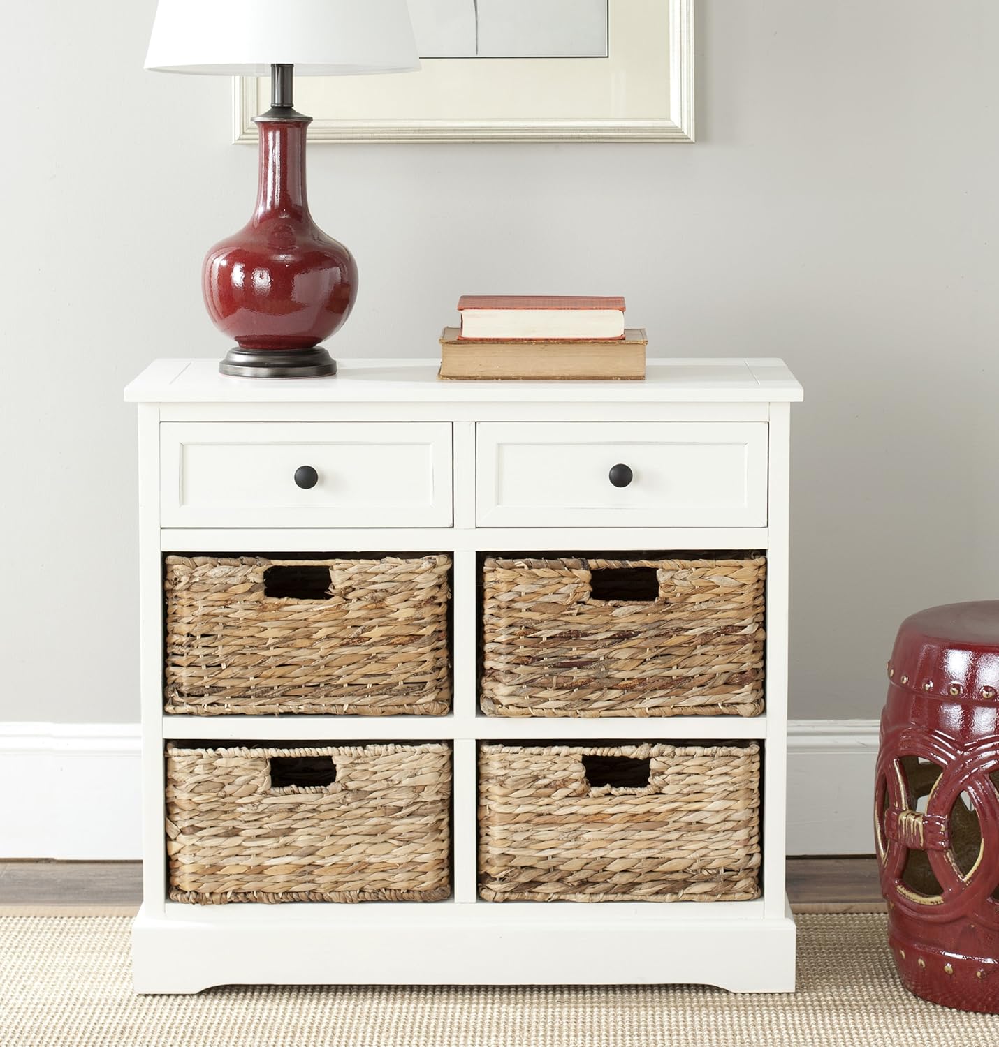 Safavieh American Homes Collection Herman Vintage Grey Storage Unit