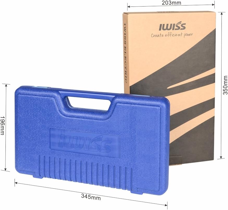 IWISS Solar Crimping Tool Kit with Wire Cable Cutter, Stripper, Crimper and Connectors Assembly and Disassembly Tool Solar PV Panel Tool Kit