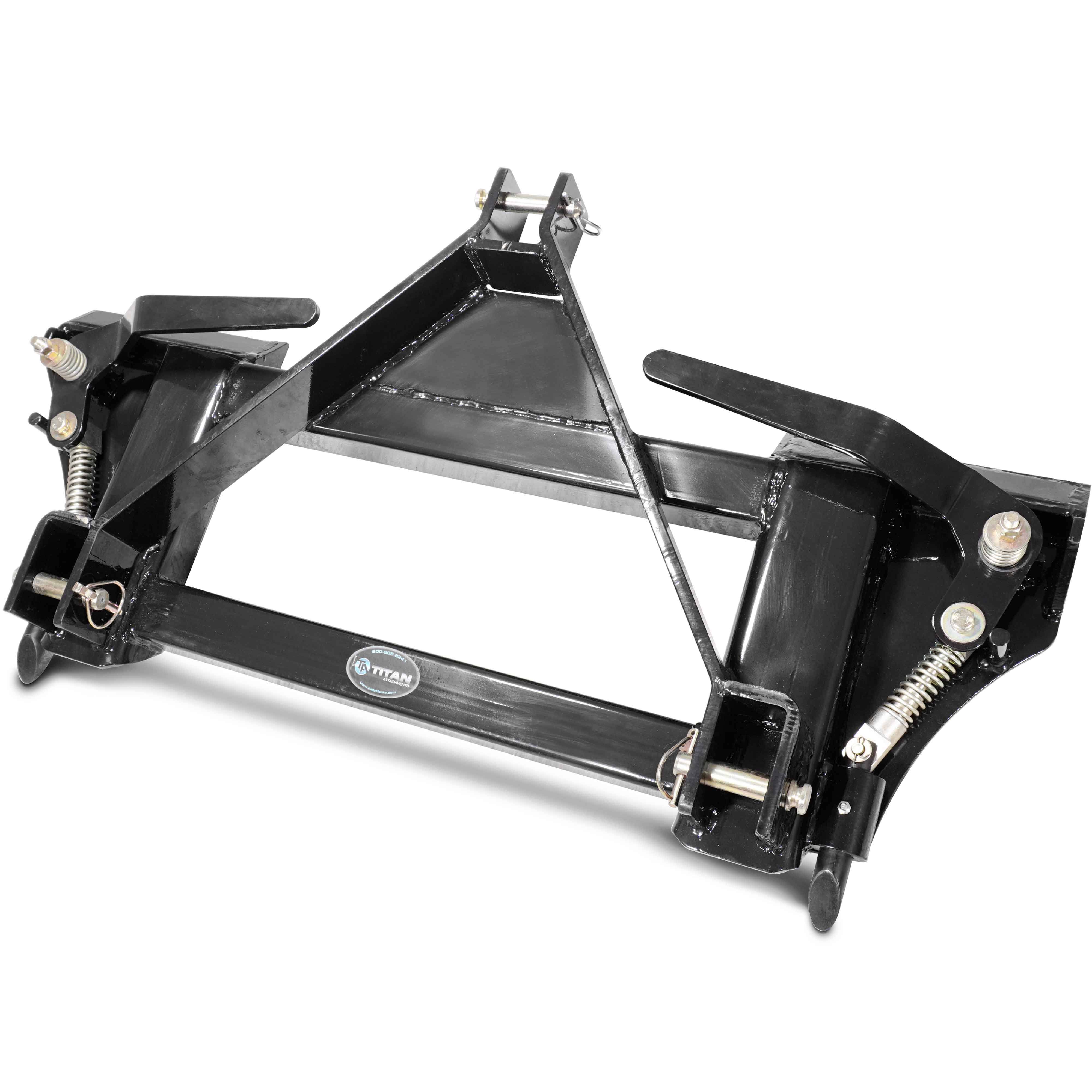 Titan Attachments 3 Point to Universal Quick Tach Adapter Skid Steer Tractor