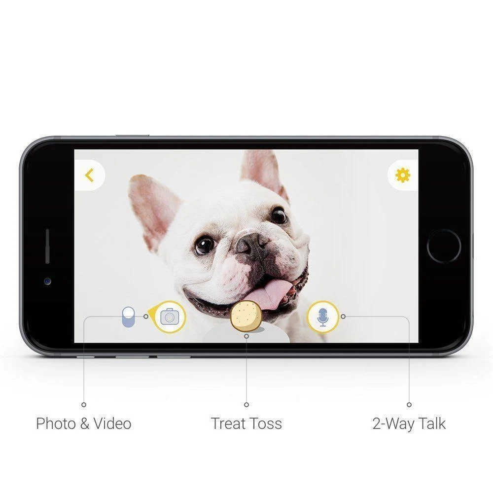 Furbo Dog Camera: Treat Tossing, Full HD WiFi Pet Camera and 2-Way Audio