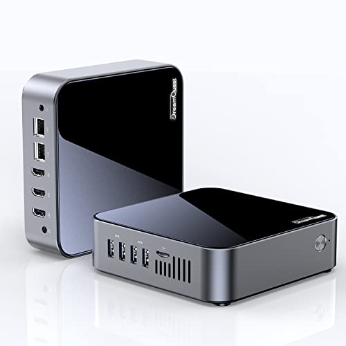 DreamQuest Mini Desktop Computer Windows 11 Pro Preinstalled N95 Pro
