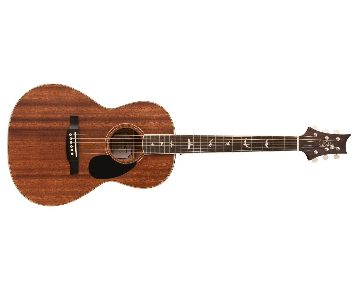 PRS SE P20E Parlor Acoustic-Electric Guitar (Vintage Mahogany)