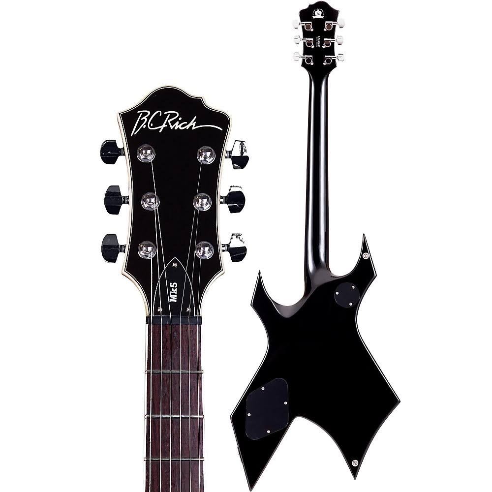 B. C. Rich Warlock Set Neck Electric Guitar Black
