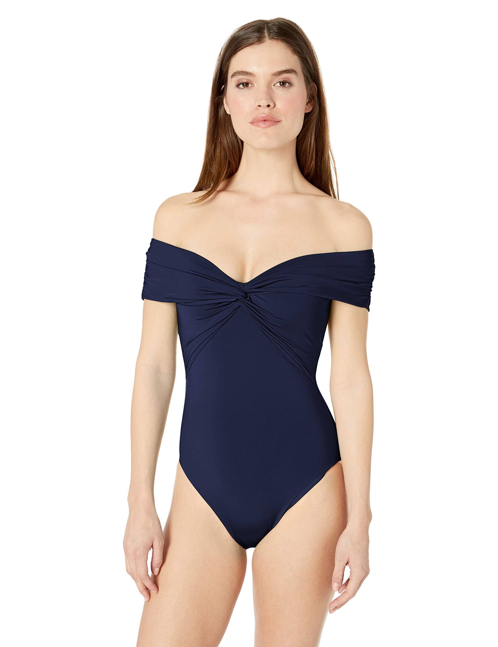 Trina Turk Getaway One-Piece, Blue / 4