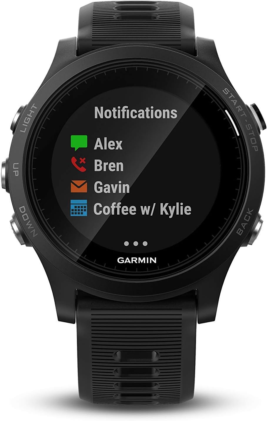 Garmin Forerunner 935 GPS Watch Black/Black Band, One Size (Renewed)