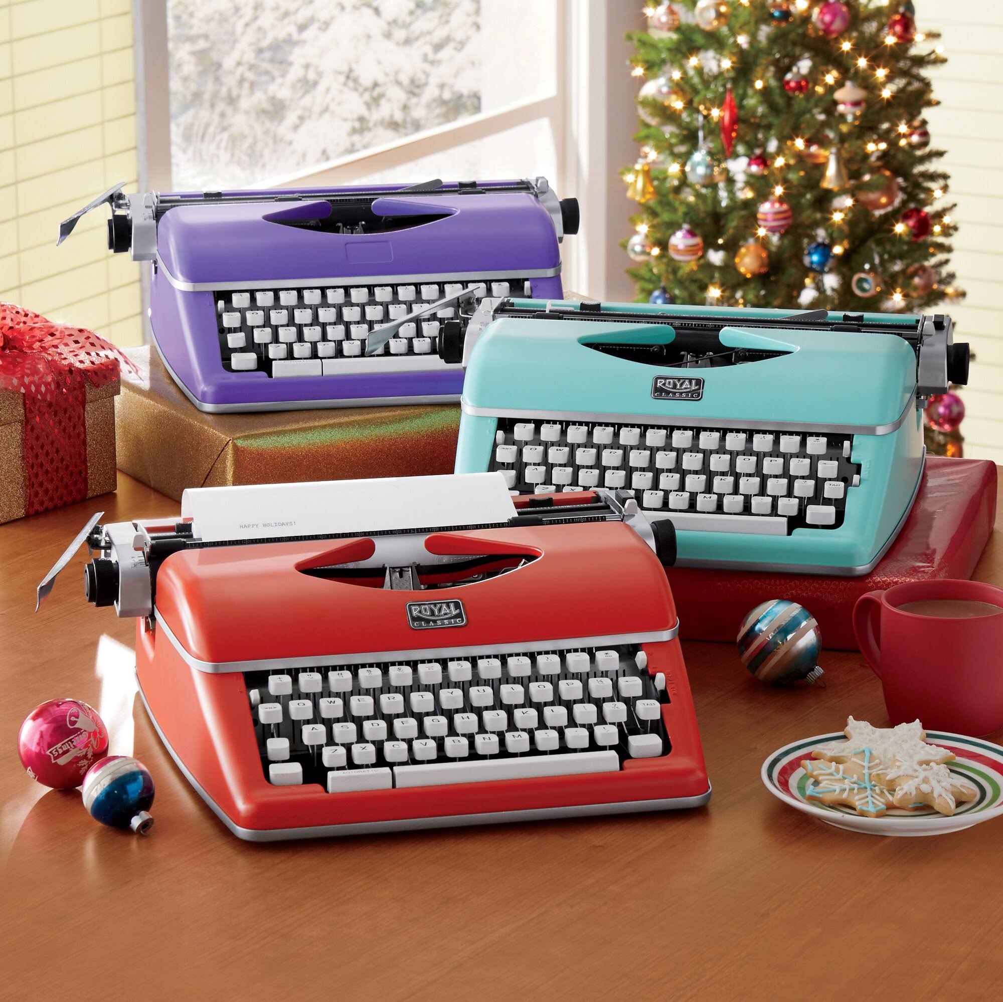 Royal Classic Manual Typewriter (Mint Green)