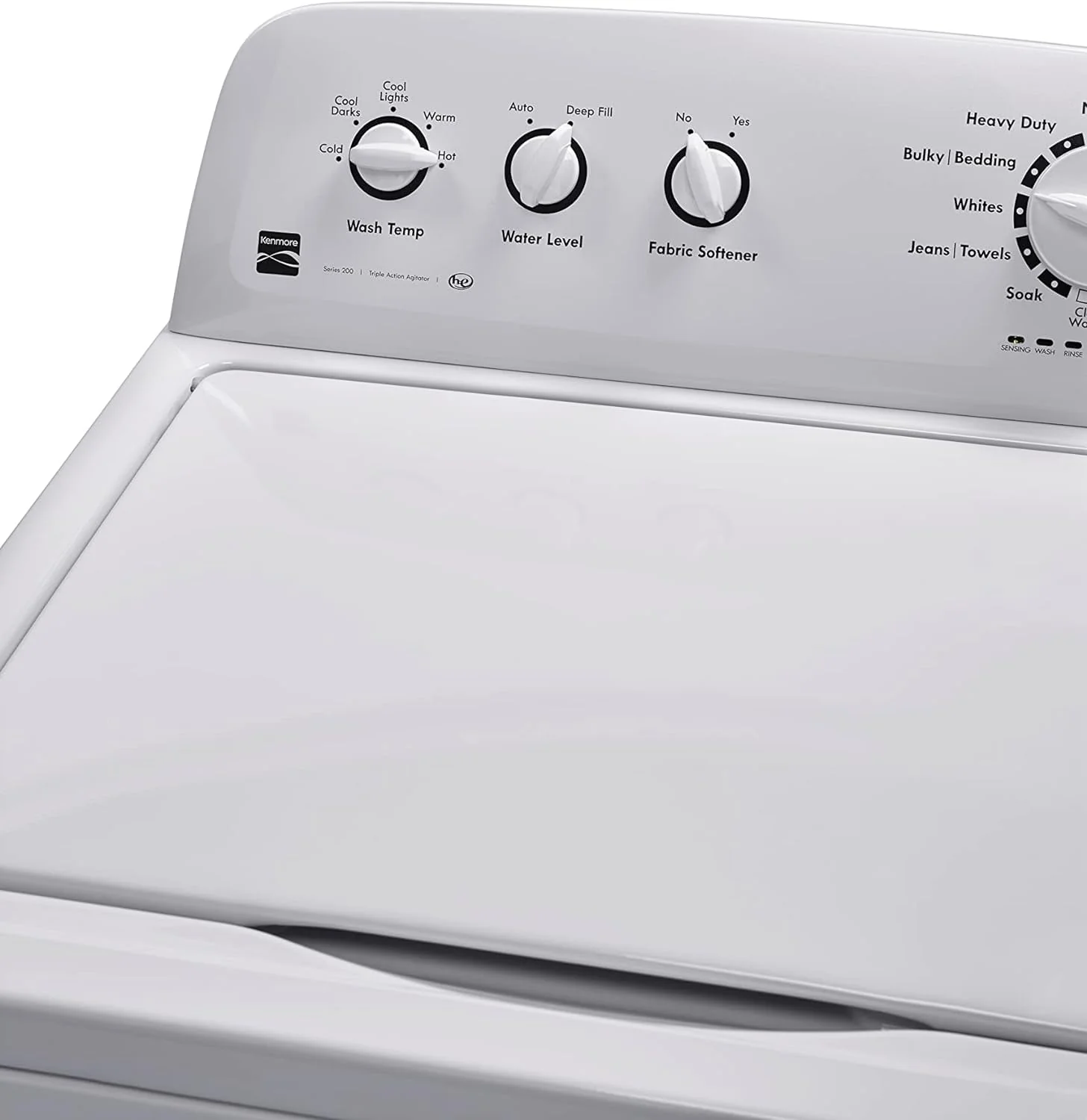 Kenmore 02620362 Top-Load Washer with Triple Action Agitator, 3.8 Cu. ft. Capacity