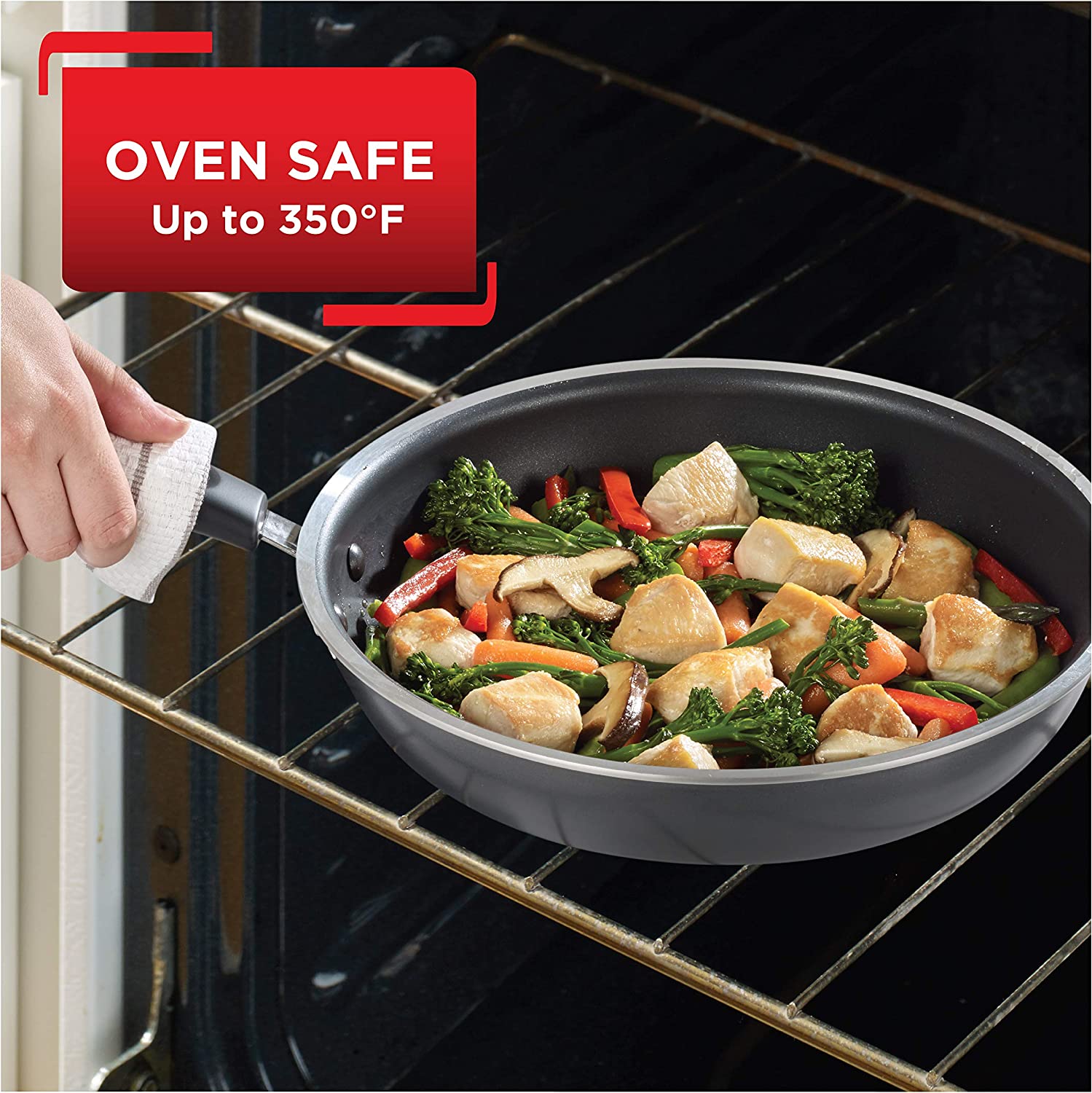 T-Fal 3 Qt Signature Saucepan with Lid