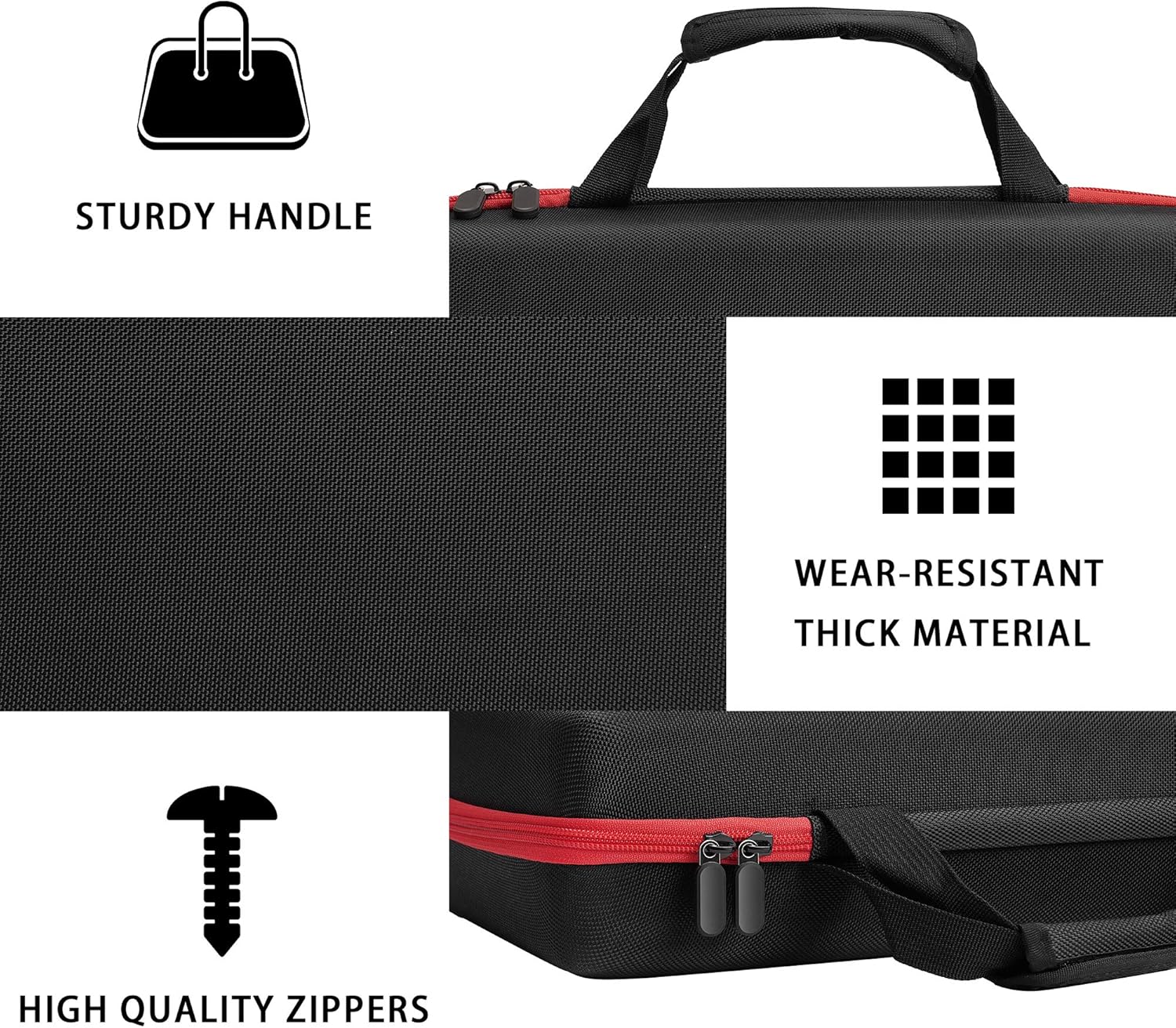 TPCY Toys Storage Case Compatible with Beyblades and Small Dolls,Double Storage.(CASE ONLY)