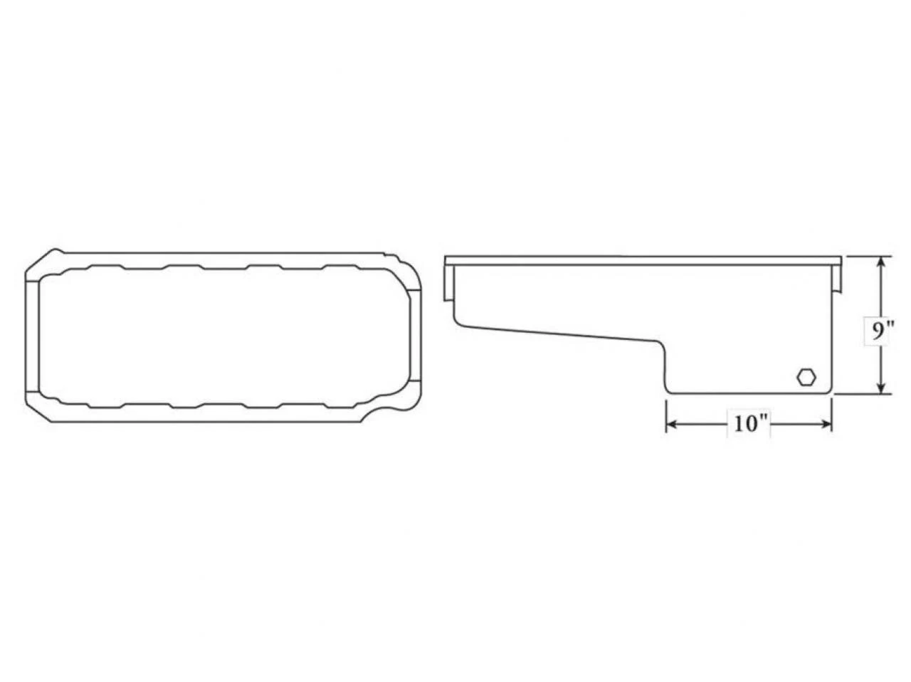 Moroso 20451 Oil Pan