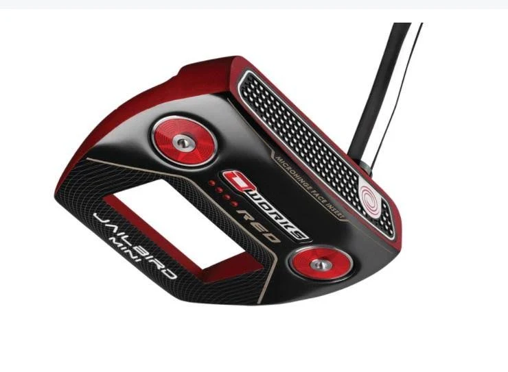 Odyssey O-Works Red Jailbird Mini Putter